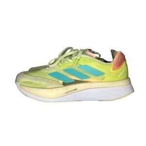 Adidas Adizero Boston 10 Lime Green Running Shoes Womens 9.5